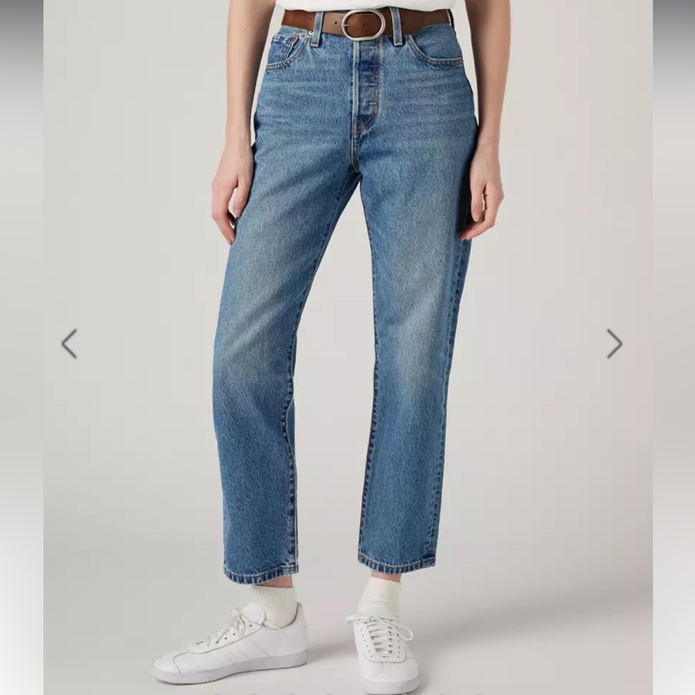 Levi's Blue Straight Leg Women's Jeans